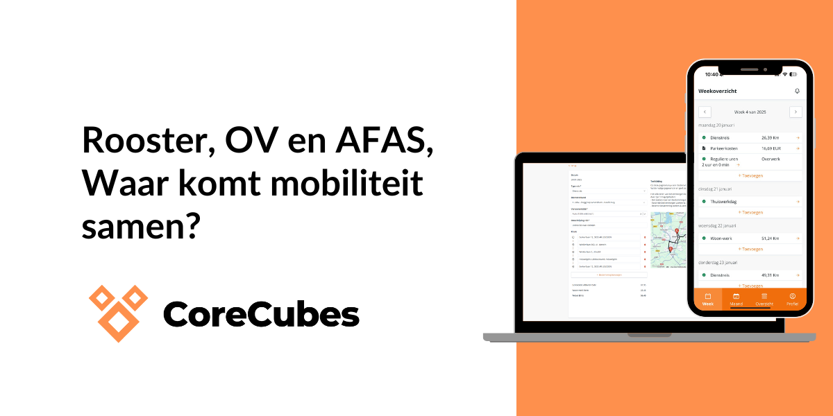 Rooster, OV en AFAS: waarom mobiliteit bij grote organisaties nergens samenkomt