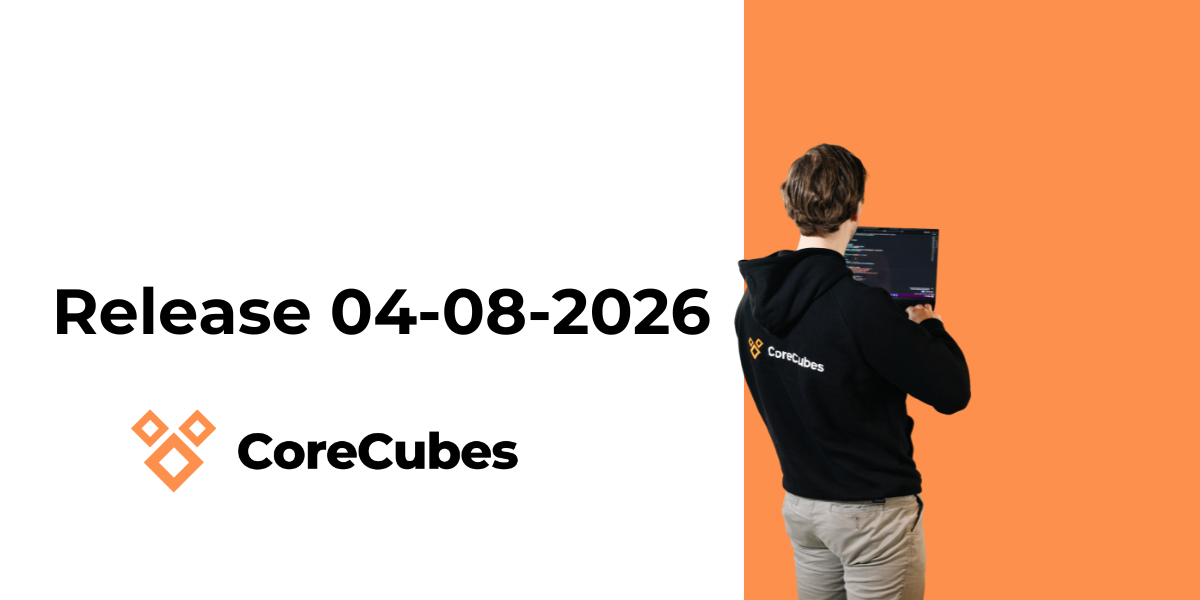 Release augustus 2026: CoreCubes RouteTracker is live